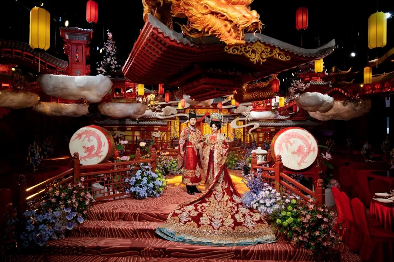 回到结婚的厅,为新的家人再办一场宴的歌洛菲宴会空间